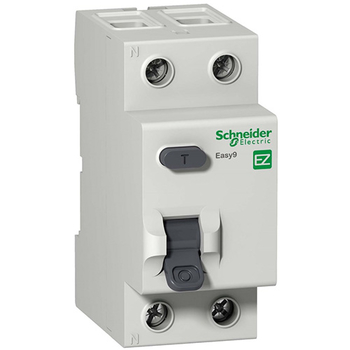 Дифференциальный выключатель Schneider Electric (УЗО) EASY 9 2P 25А 10мА AC 4,5 кА - Электрика, НВА - Модульное оборудование - Дифференциальные автоматы - Магазин стабилизаторов напряжения Ток-Про